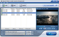 Aimersoft Video to Audio Converter screenshot